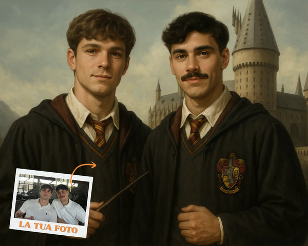 Ritratto Personalizzato stile Harry Potter