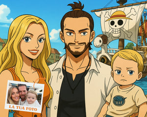 Ritratto Personalizzato stile One Piece