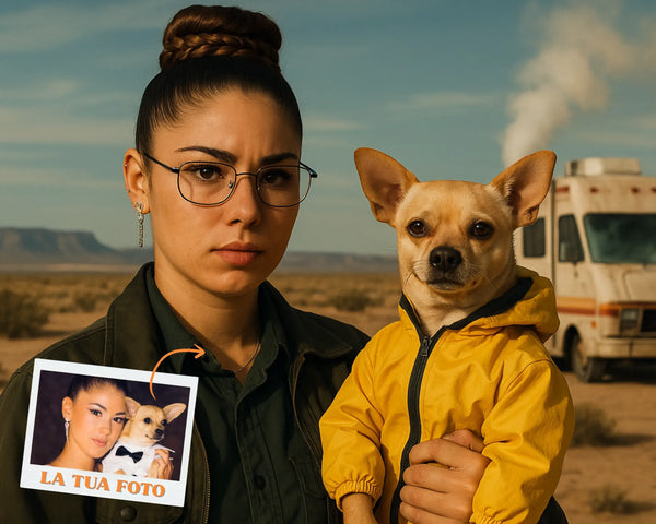 Ritratto Personalizzato stile Breaking Bad