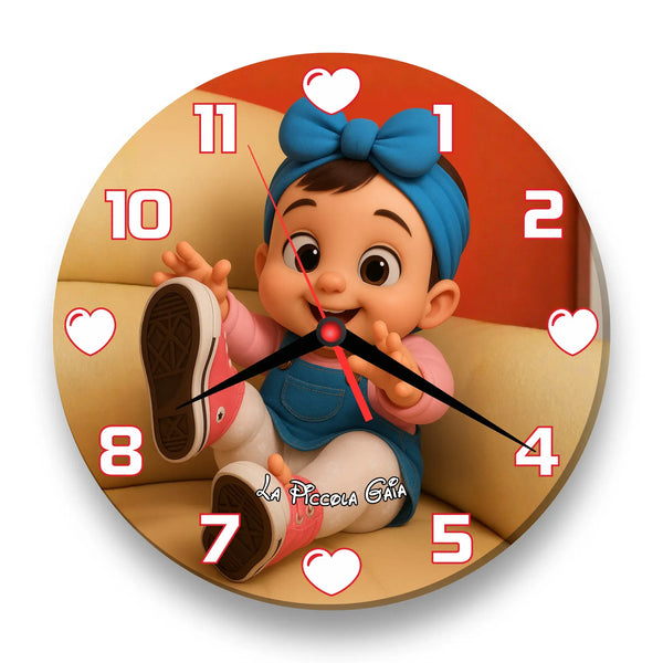 Orologio in Vetro Personalizzato Disney