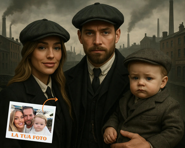 Ritratto Personalizzato stile Peaky Blinders