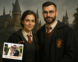 Ritratto Personalizzato stile Harry Potter