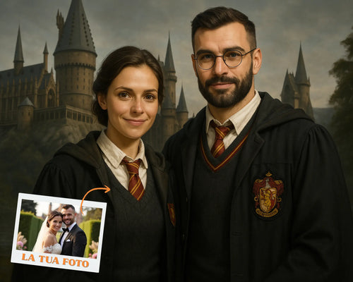 Ritratto Personalizzato stile Harry Potter
