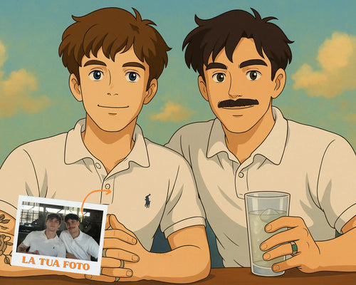 Ritratto Personalizzato stile Ghibli