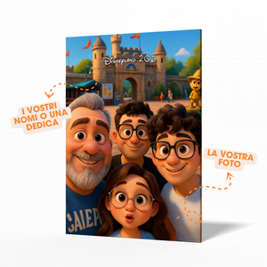 Tela Personalizzata stile Cartoon Disney