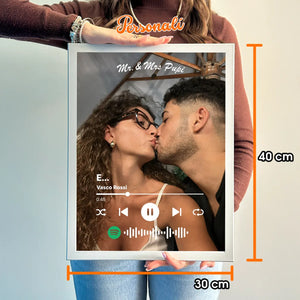 Poster Personalizzato stile Spotify