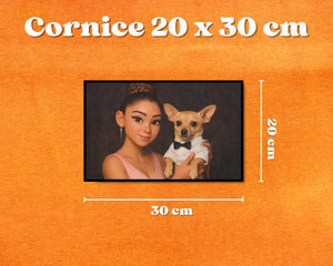 Ritratto Personalizzato stile Cartoon 3D