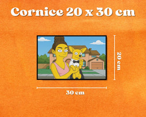 Ritratto Personalizzato stile Simpson