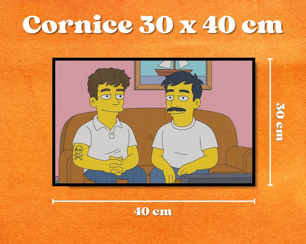 Ritratto Personalizzato stile Simpson