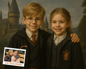 Ritratto Personalizzato stile Harry Potter