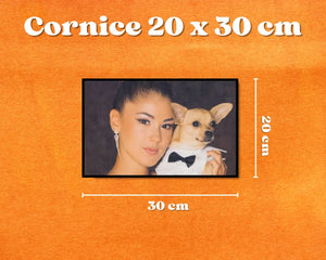 Ritratto Personalizzato con Foto Reale