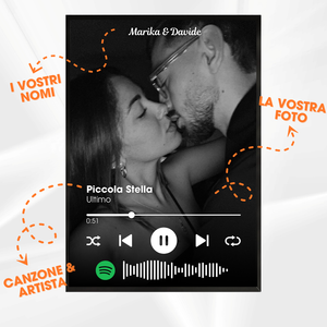 Poster Personalizzato stile Spotify