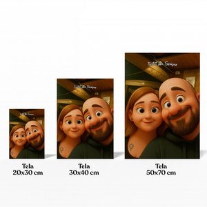 Tela Personalizzata stile Cartoon Disney