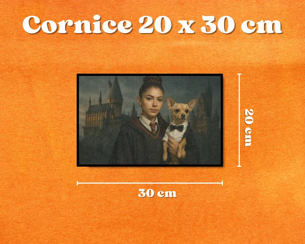 Ritratto Personalizzato stile Harry Potter