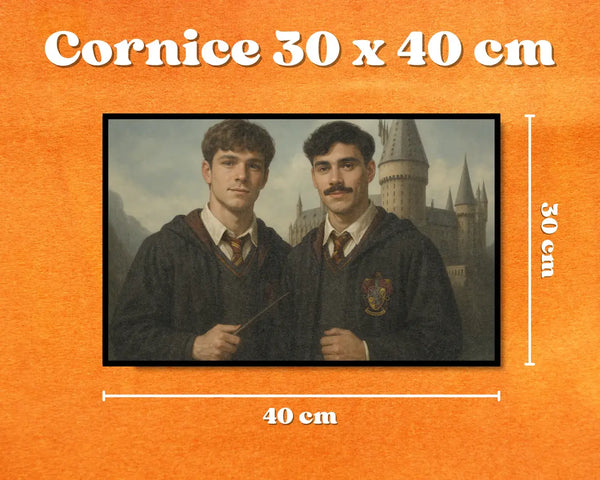 Ritratto Personalizzato stile Harry Potter