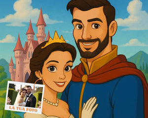 Ritratto Personalizzato stile Principesse