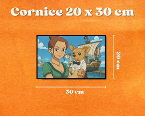 Ritratto Personalizzato stile One Piece