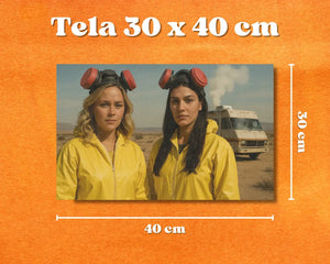 Ritratto Personalizzato stile Breaking Bad
