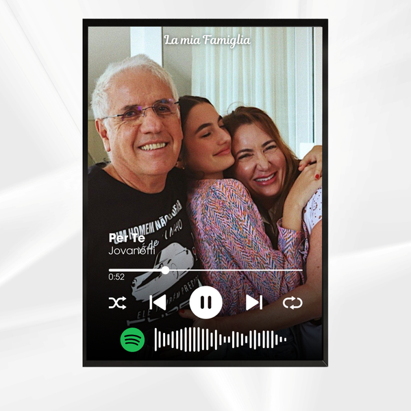 Poster Personalizzato stile Spotify