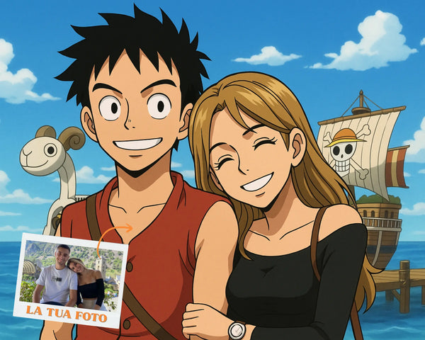 Ritratto Personalizzato stile One Piece