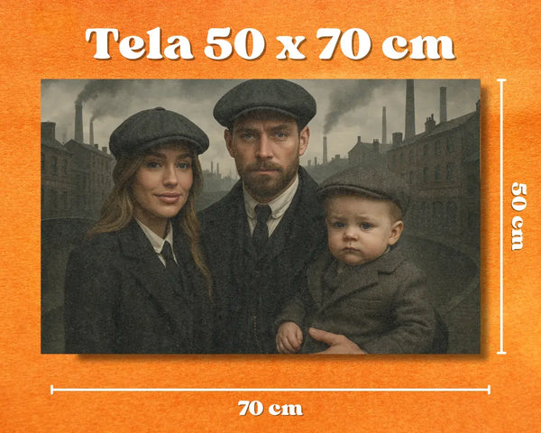 Ritratto Personalizzato stile Peaky Blinders
