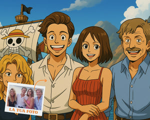 Ritratto Personalizzato stile One Piece