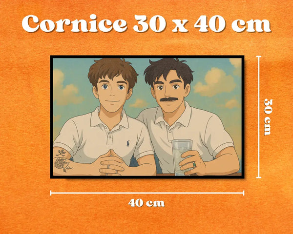 Ritratto Personalizzato stile Ghibli