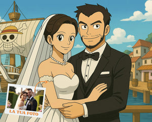 Ritratto Personalizzato stile One Piece