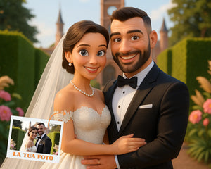 Ritratto Personalizzato stile Cartoon 3D