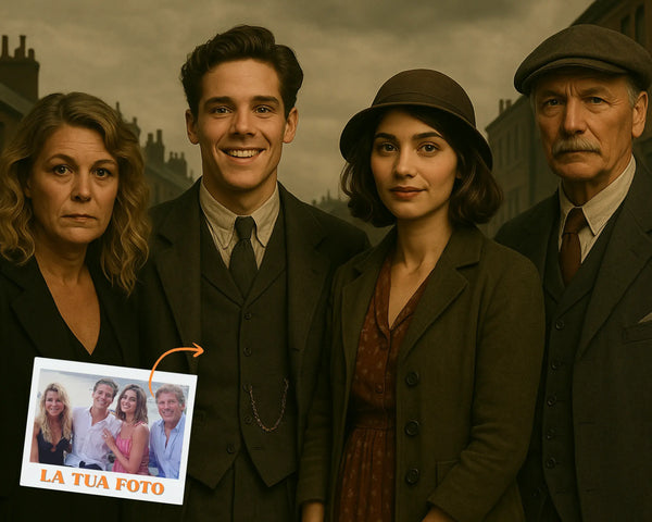 Ritratto Personalizzato stile Peaky Blinders