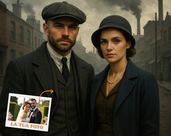 Ritratto Personalizzato stile Peaky Blinders