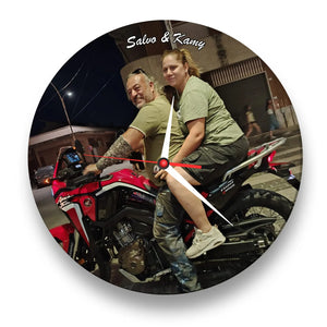 Orologio in Vetro Personalizzato con Foto