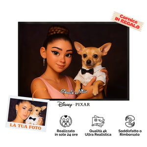 Ritratto Personalizzato stile Cartoon 3D