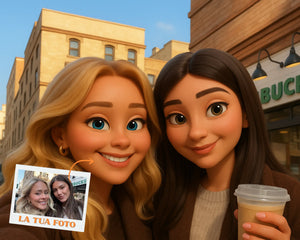 Ritratto Personalizzato stile Cartoon 3D