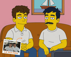 Ritratto Personalizzato stile Simpson
