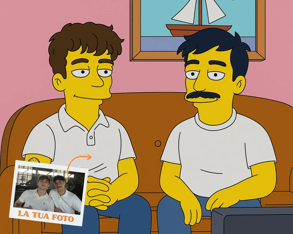Ritratto Personalizzato stile Simpson