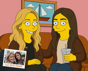 Ritratto Personalizzato stile Simpson