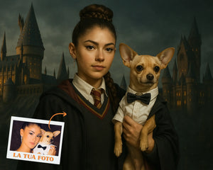 Ritratto Personalizzato stile Harry Potter