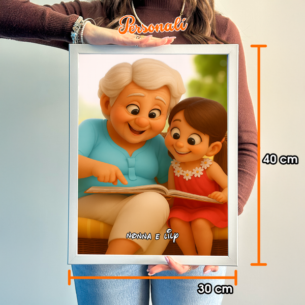 Ritratto Personalizzato Cartoon 3D