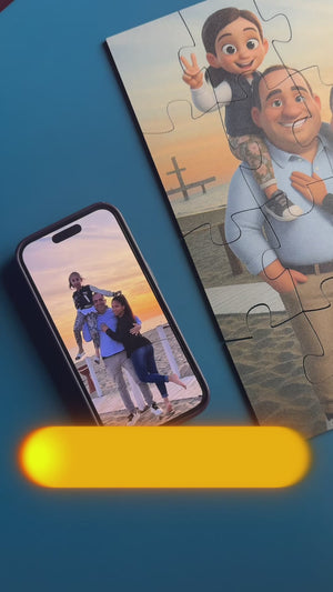 Puzzle Cartoon 3D Personalizzato Toonify me