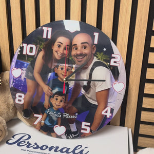 Orologio in Vetro Personalizzato Disney